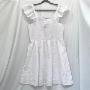 NWT Old Navy Womens Smocked Babydoll Mini Dress Size XLTall Boho Hippie Festival